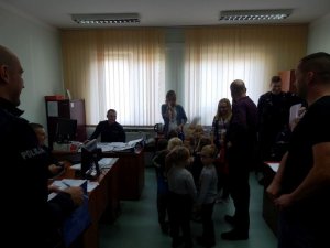 Odkrywcy z wizytą w Komisariacie Policji I Kielcach